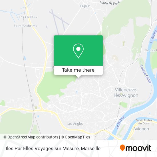 Iles Par Elles Voyages sur Mesure map