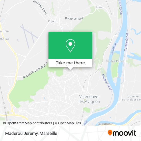 Maderou Jeremy map