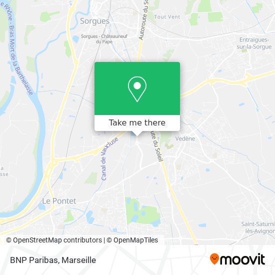 BNP Paribas map