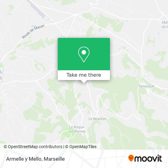 Armelle y Mello map