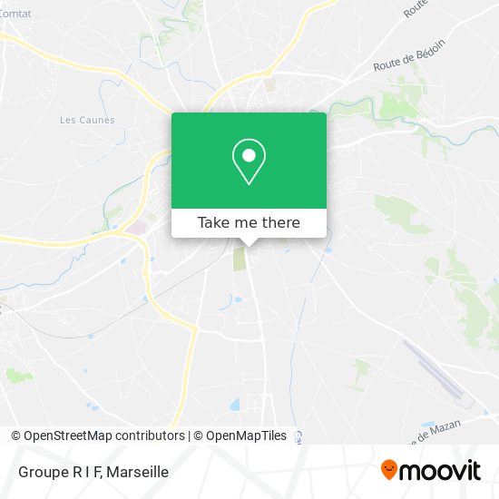 Groupe R I F map