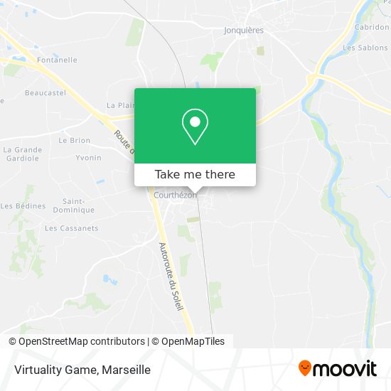 Virtuality Game map