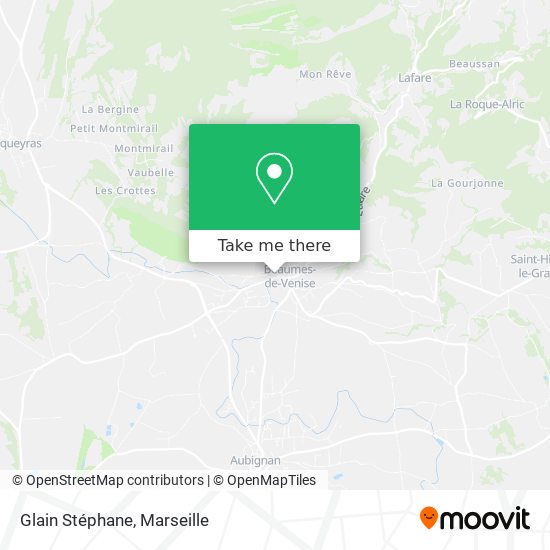 Glain Stéphane map
