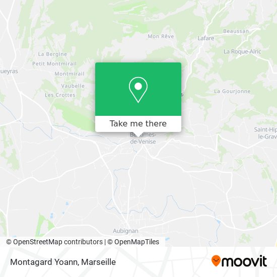 Mapa Montagard Yoann