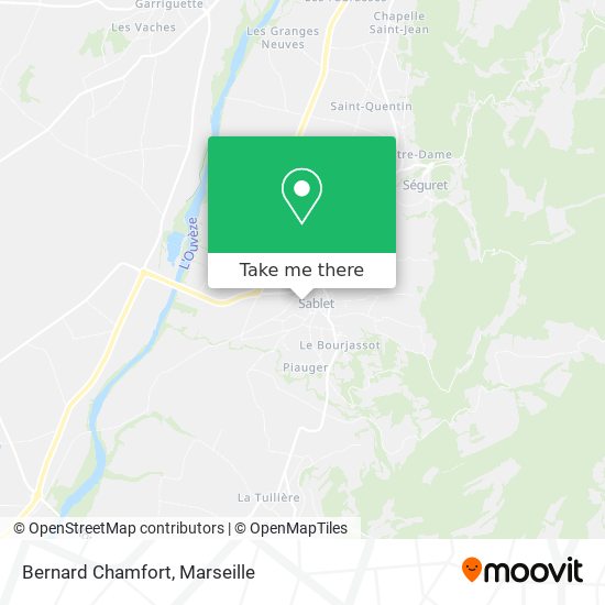 Bernard Chamfort map