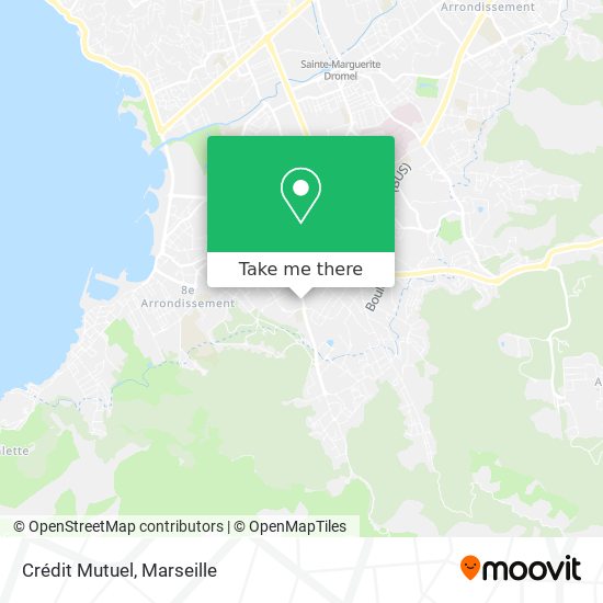 Crédit Mutuel map