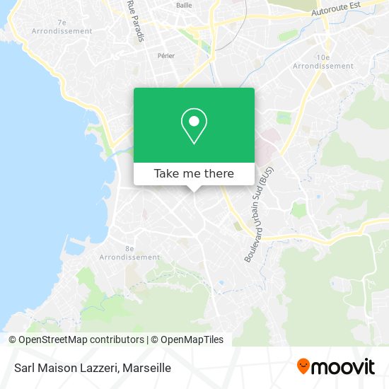 Sarl Maison Lazzeri map