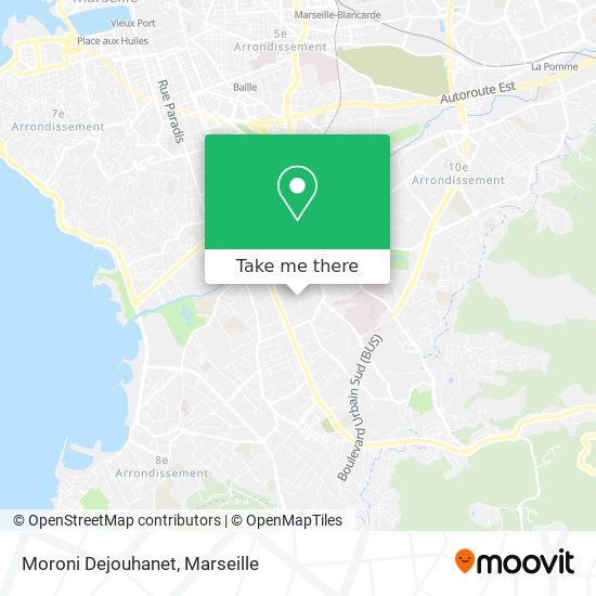 Moroni Dejouhanet map