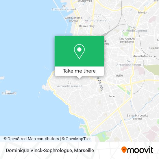 Dominique Vinck-Sophrologue map