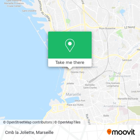 Cmb la Joliette map