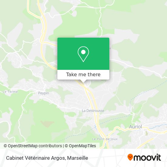 Cabinet Vétérinaire Argos map