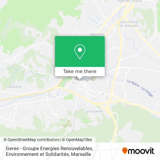 Geres - Groupe Energies Renouvelables, Environnement et Solidarités map