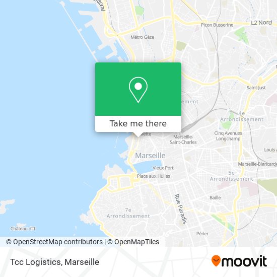Tcc Logistics map
