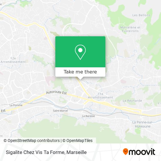 Sigalite Chez Vis Ta Forme map