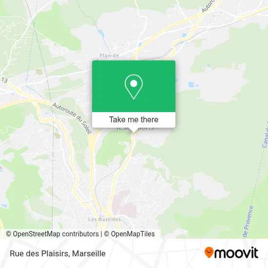 Rue des Plaisirs map