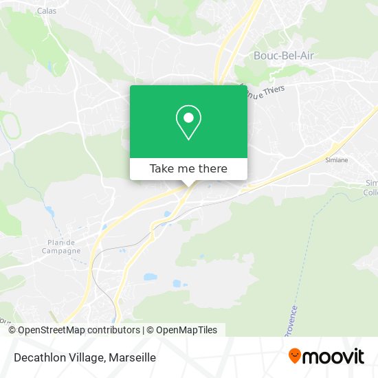 Decathlon Village map