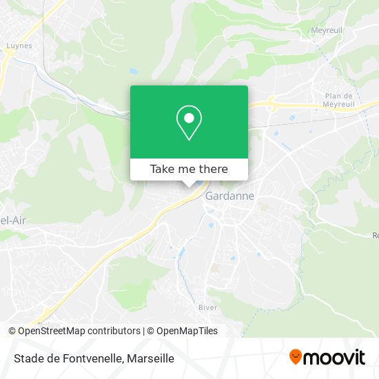 Stade de Fontvenelle map