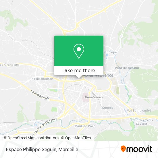 Espace Philippe Seguin map