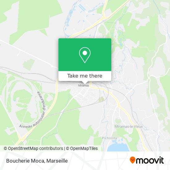 Boucherie Moca map