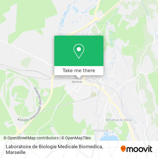 Laboratoire de Biologie Medicale Biomedica map