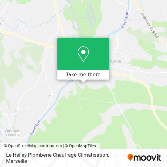 Le Helley Plomberie Chauffage Climatisation map