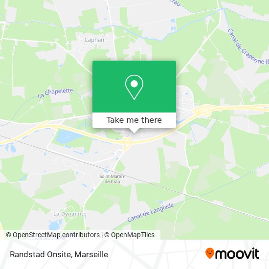 Randstad Onsite map