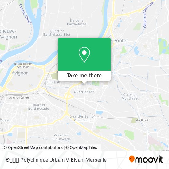 Ðﾟﾏﾥ Polyclinique Urbain V-Elsan map