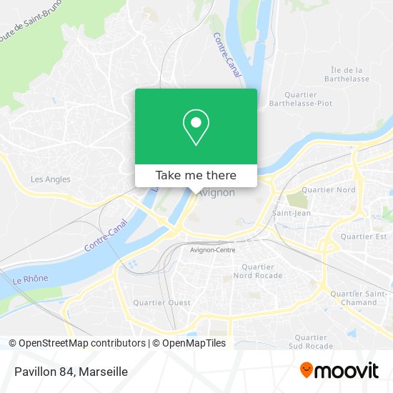 Pavillon 84 map
