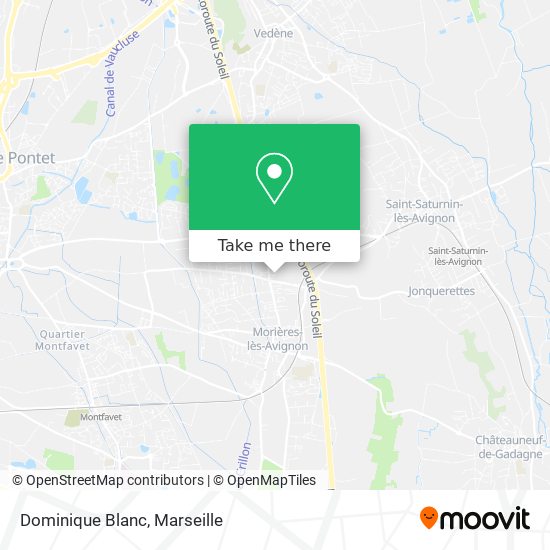 Dominique Blanc map