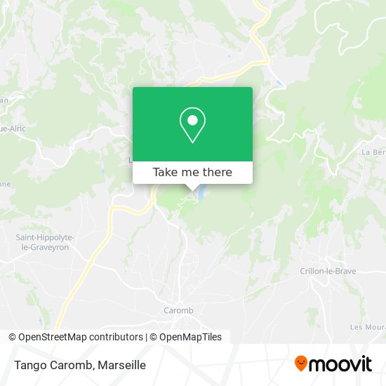 Tango Caromb map