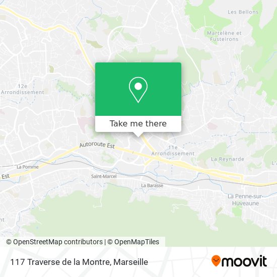 117 Traverse de la Montre map