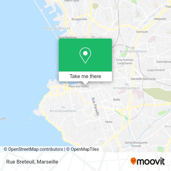 Rue Breteuil map