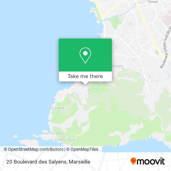 20 Boulevard des Salyens map