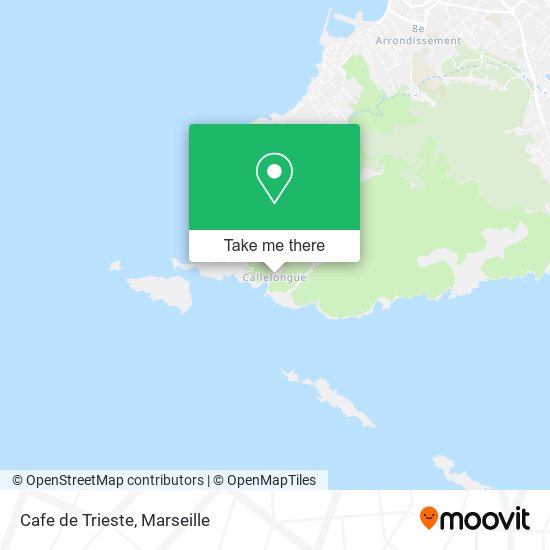 Cafe de Trieste map