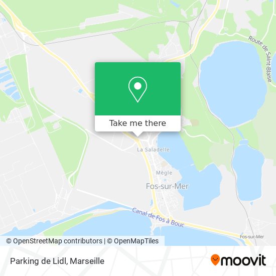 Parking de Lidl map