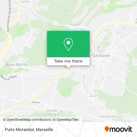 Puits Morandat map
