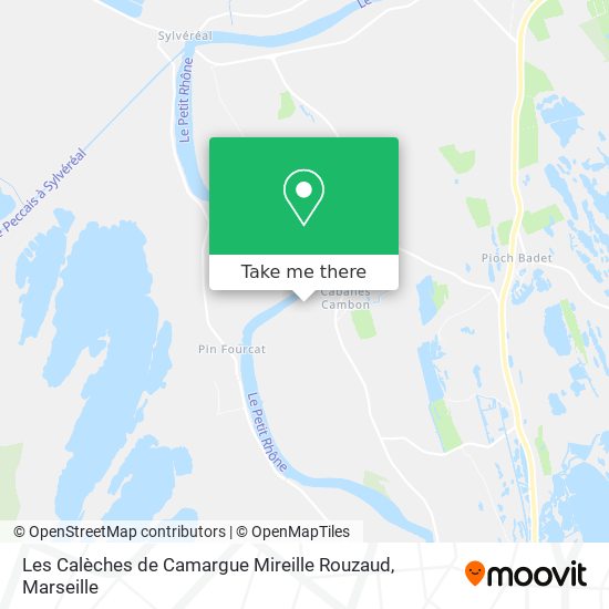 Les Calèches de Camargue Mireille Rouzaud map