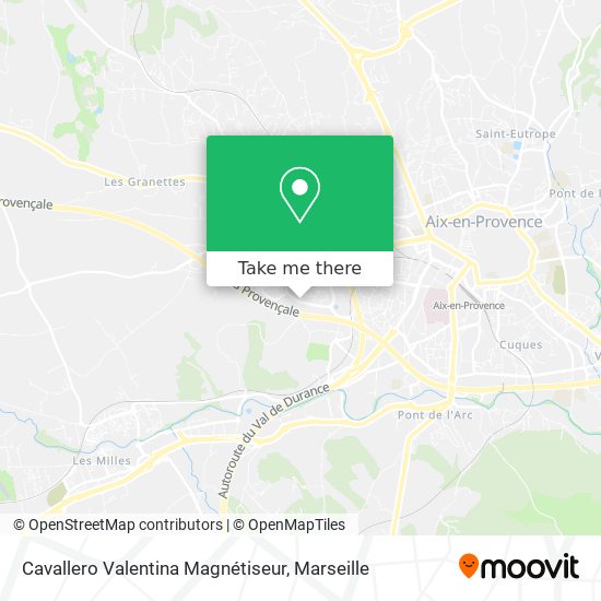 Cavallero Valentina Magnétiseur map