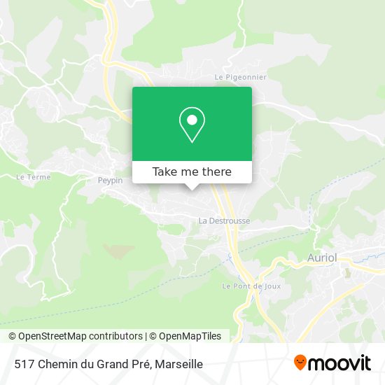 517 Chemin du Grand Pré map