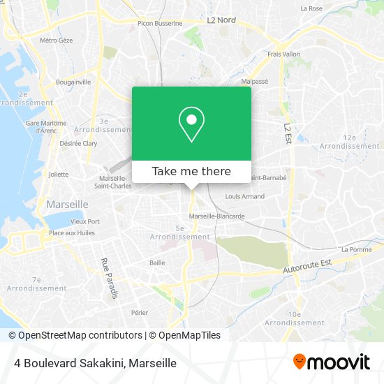 4 Boulevard Sakakini map