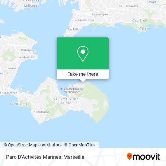 Parc D’Activités Marines map
