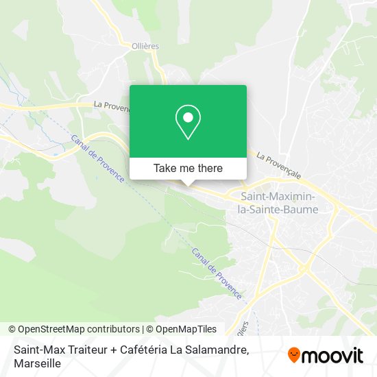 Saint-Max Traiteur + Cafétéria La Salamandre map