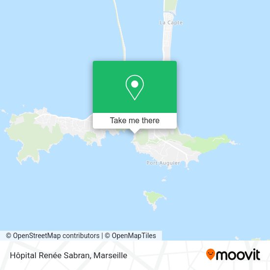 Hôpital Renée Sabran map