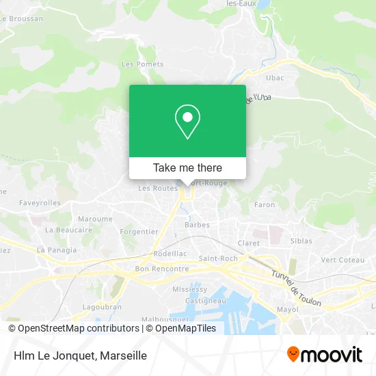 Hlm Le Jonquet map
