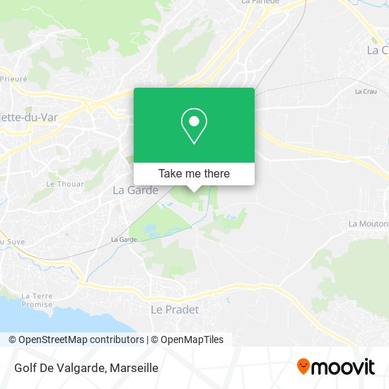 Golf De Valgarde map