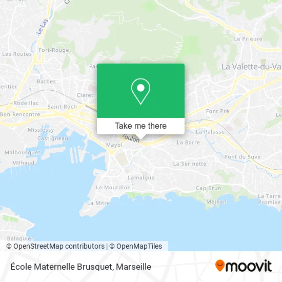 École Maternelle Brusquet map