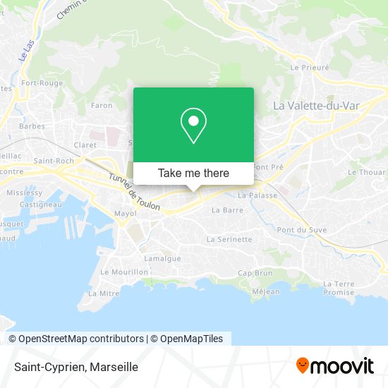 Saint-Cyprien map