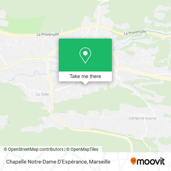 Chapelle Notre-Dame D'Espérance map