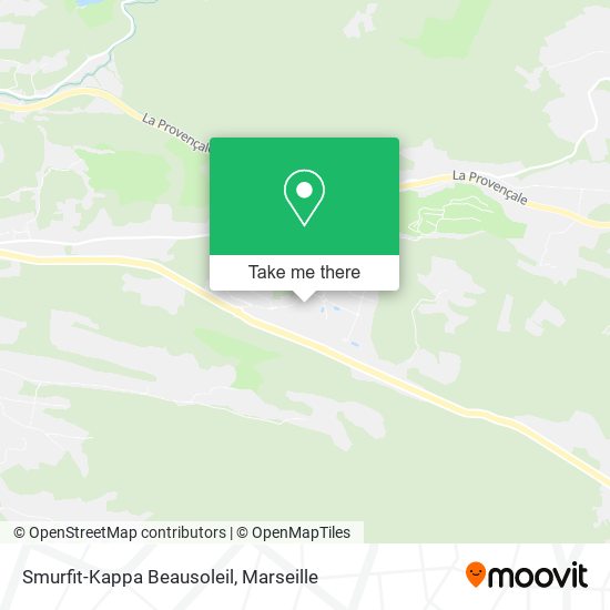 Smurfit-Kappa Beausoleil map