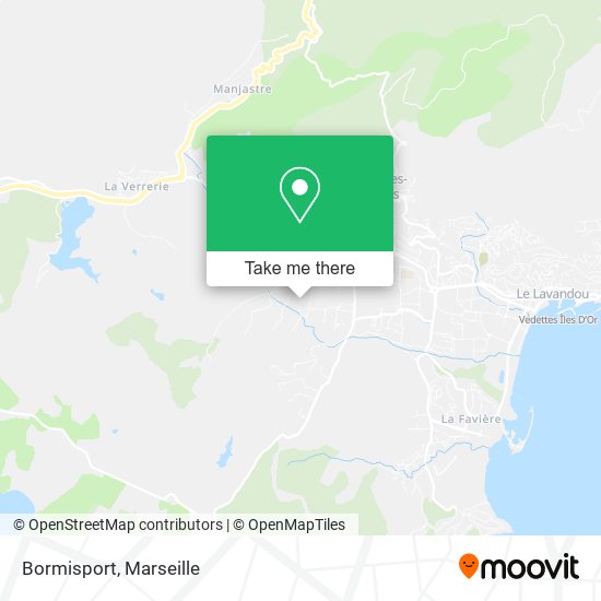 Bormisport map